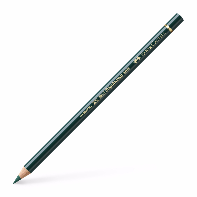 Faber-Castell Polychromos színes ceruza fenyő zöld