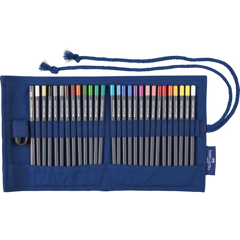 Art and Graphic színes ceruza készlet 30db-os GOLDFABER tekerecses tolltartóban