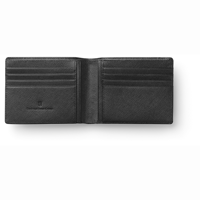 Graf von Faber-Castell hitelkártya tartó (Saffiano) bőr, fekete