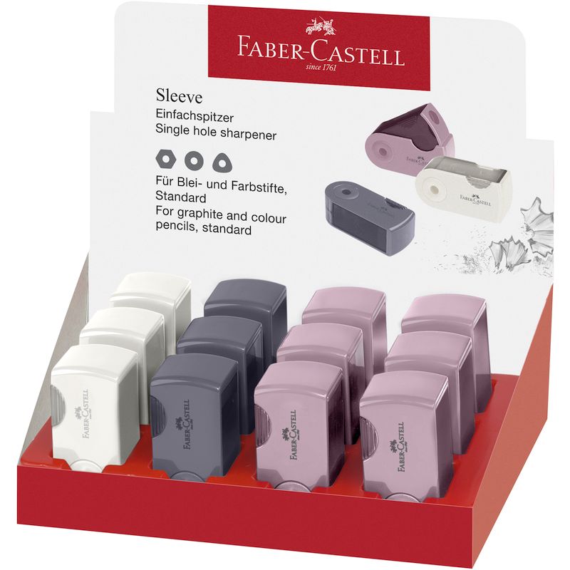 Faber-Castell hegyező SLEEVE mini Harmónia 2022 (rózsás árnyékok, almásszürke,kókusztej)
