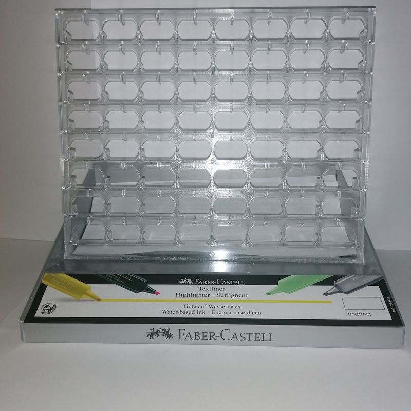 Faber-Castell szövegkiemelő display üres
