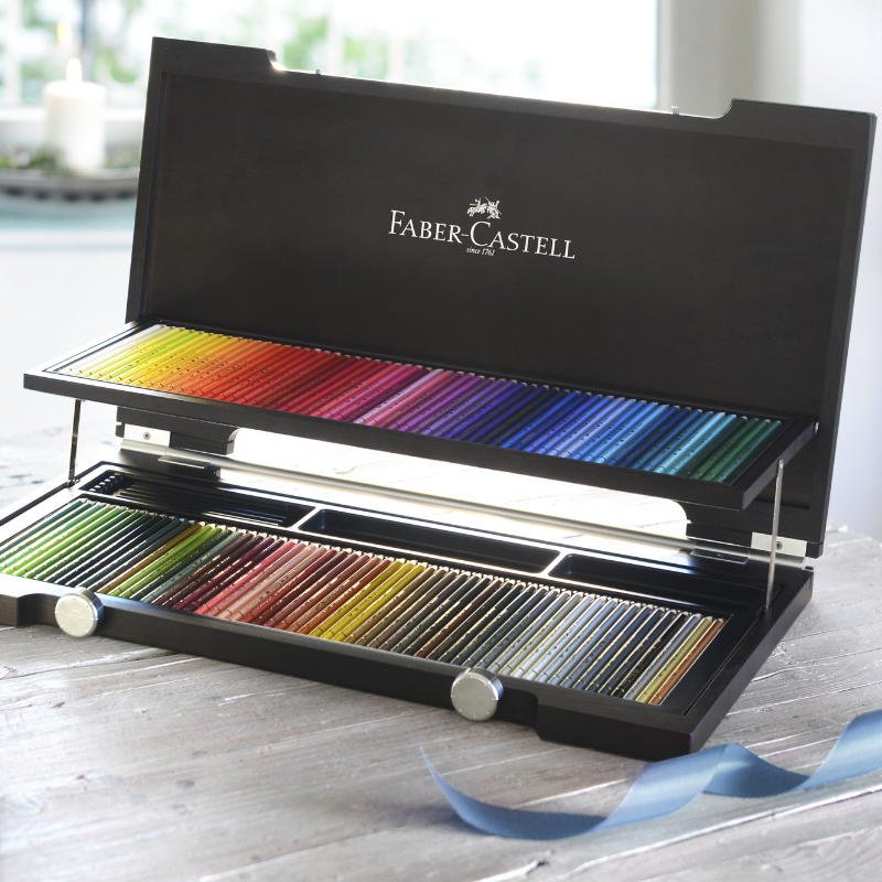 Art and Graphic színes ceruza készlet 120db-os POLYCHROMOS fa kazettában