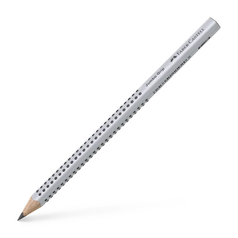 Faber-Castell grafitceruza GRIP 2001 JUMBO HB ezüst test szín