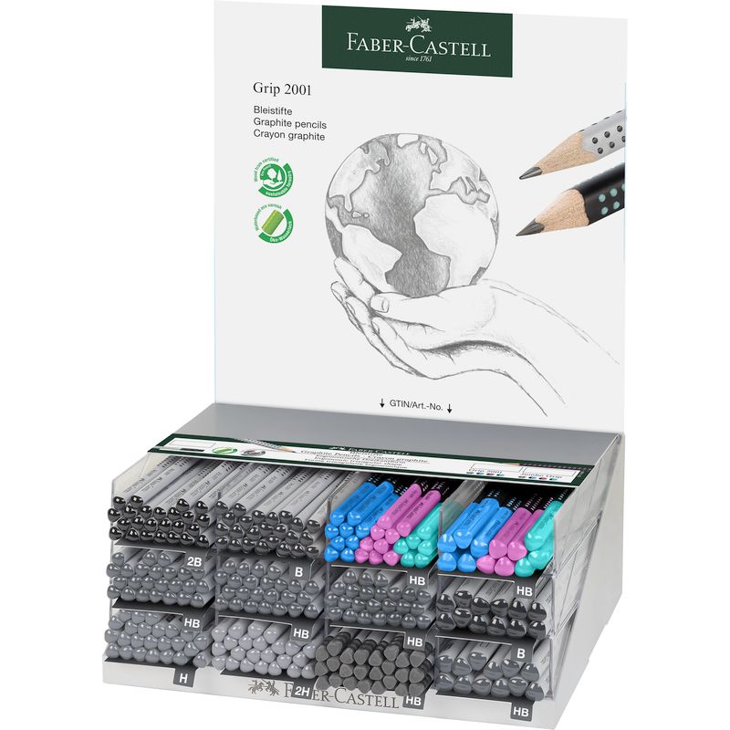 Faber-Castell grafitceruza GRIP 2011 252db-os display