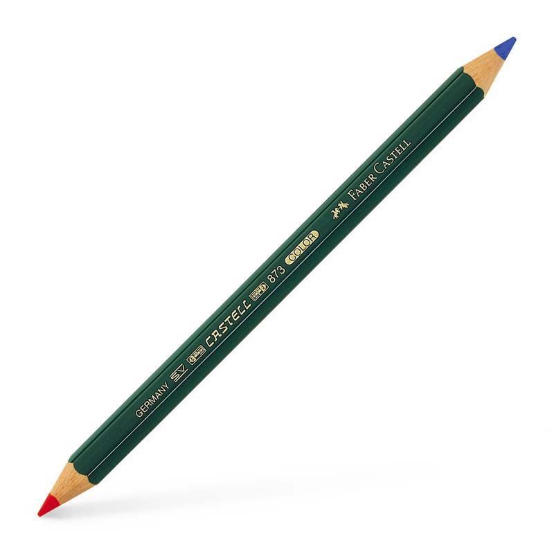 Faber-Castell postairon vastag piros/kék