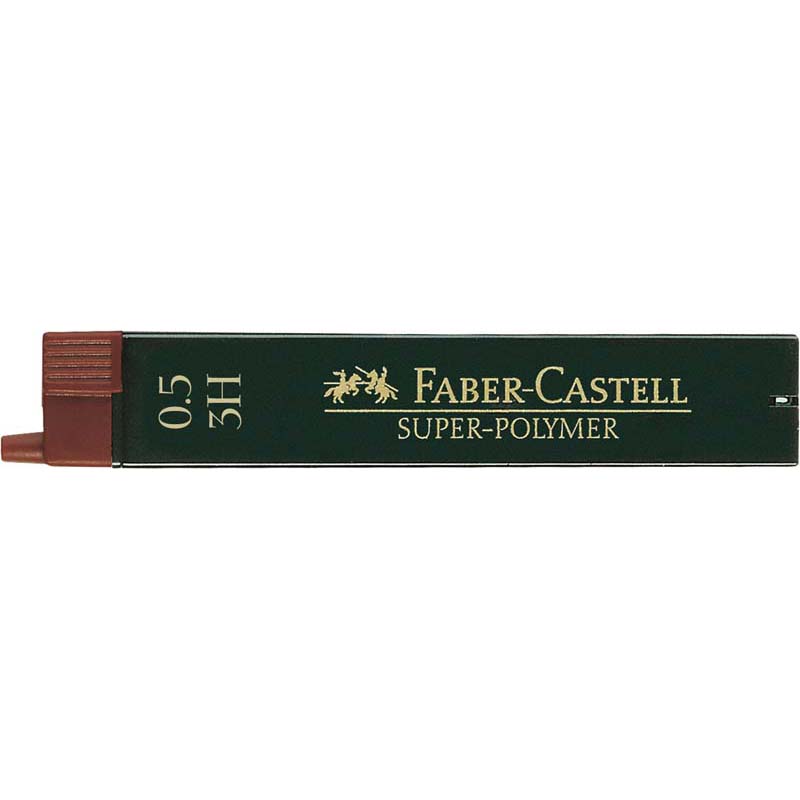 Faber-Castell ironbetét Super Polymer 0,5mm 12db 3H