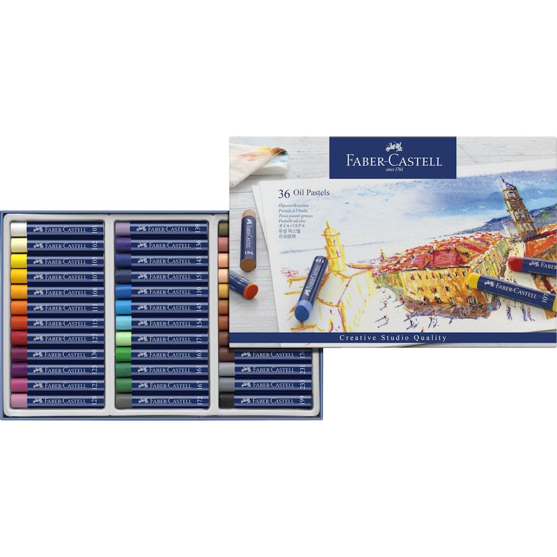 Faber-Castell Creative Studio olajpasztell rúd készlet 36db