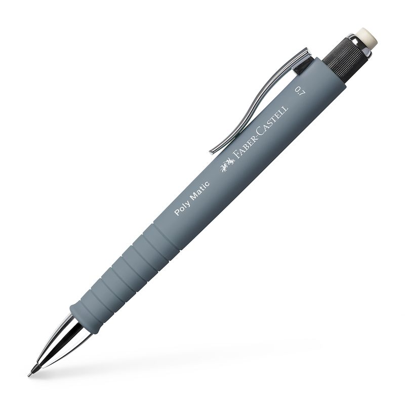 Faber-Castell töltőceruza 0,7mm POLY MATIC szürke