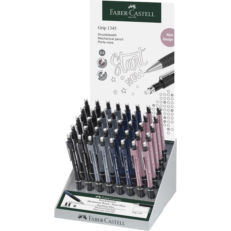 Faber-Castell töltőceruza 0,5mm GRIP 1345 40db-os display