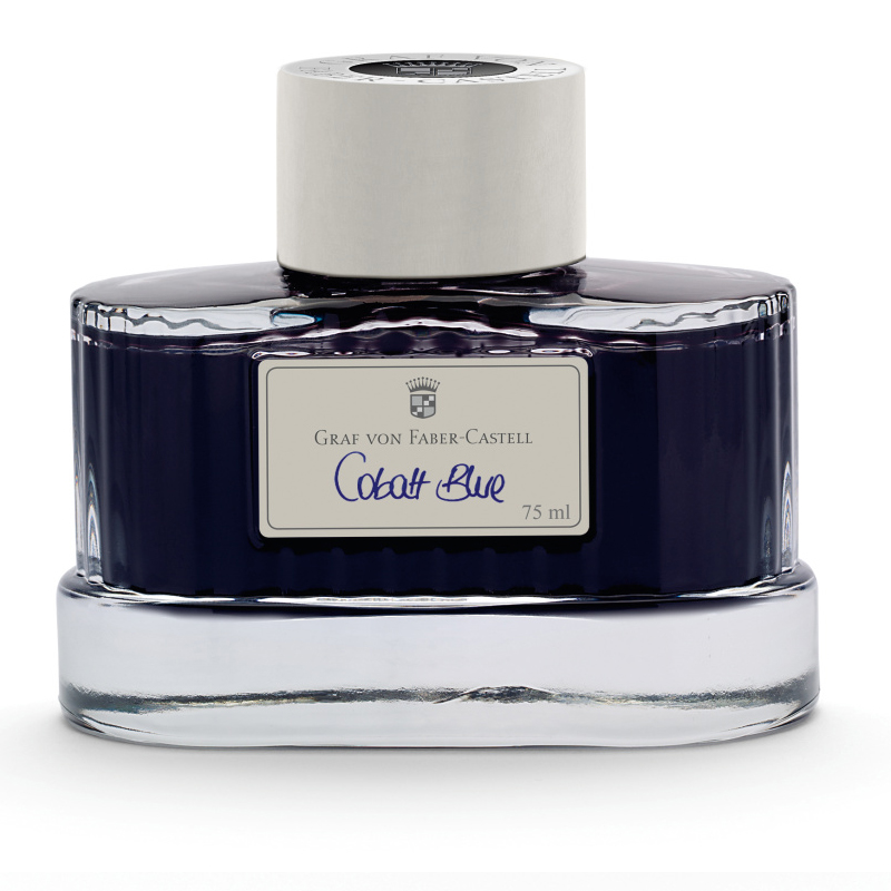 Graf von Faber-Castell tinta üveges 75ml kobaltkék