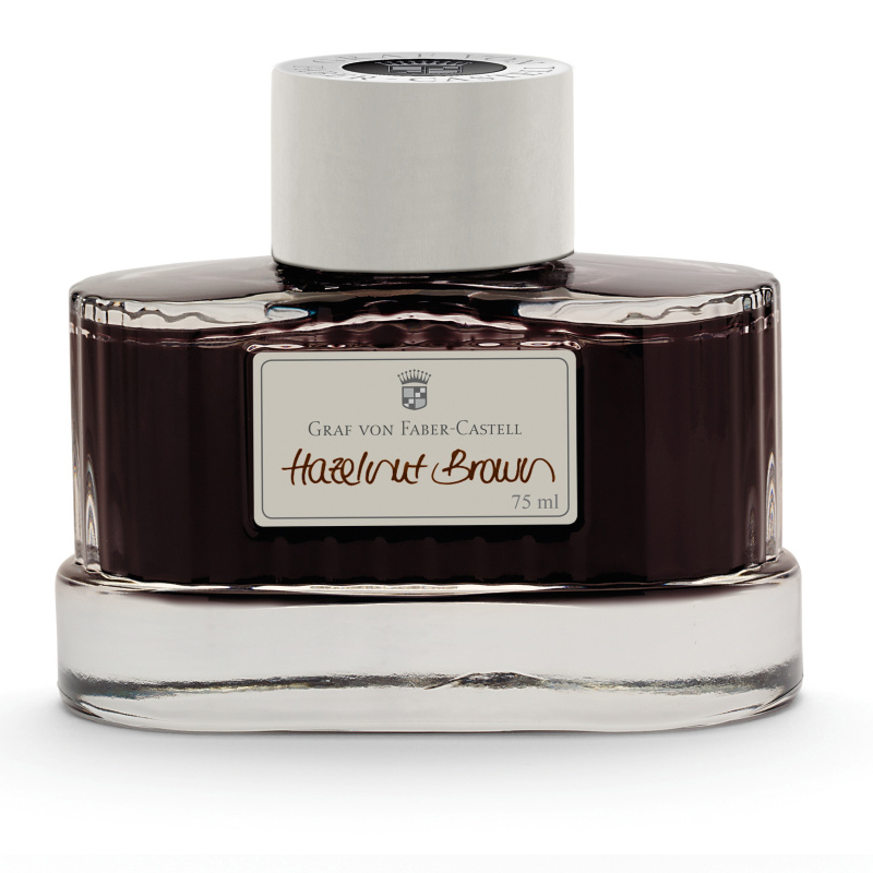 Graf von Faber-Castell tinta üveges 75ml mogyoróbarna