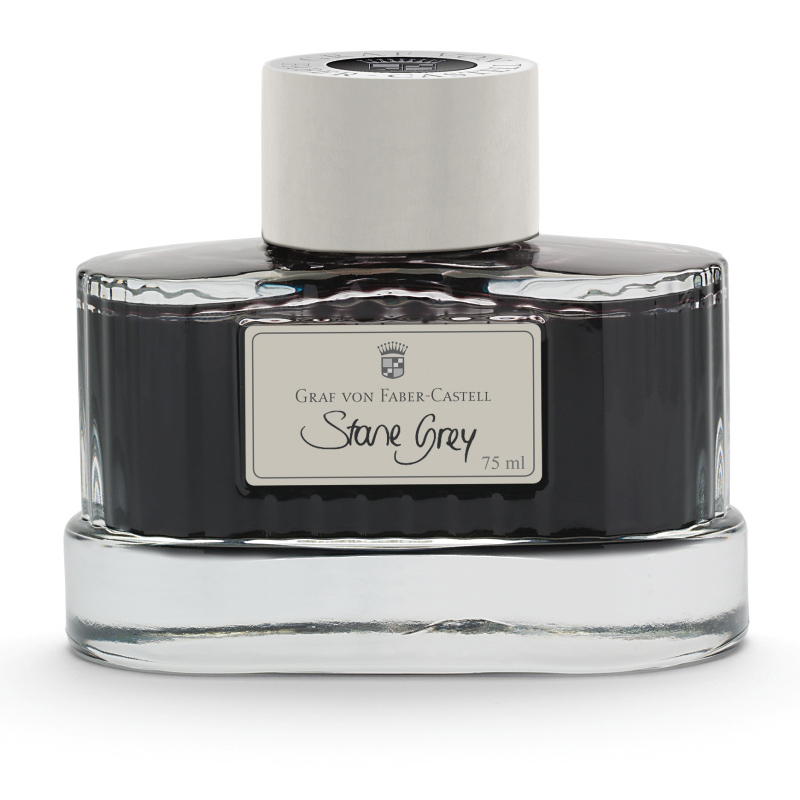 Graf von Faber-Castell tinta üveges 75ml kőszürke