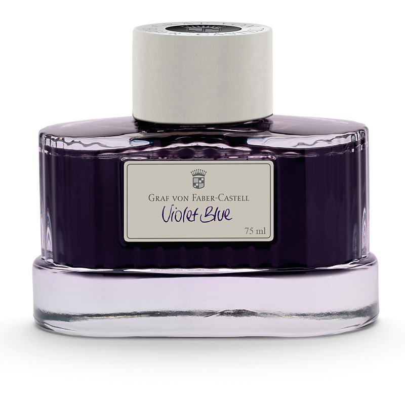 Graf von Faber-Castell tinta üveges 75ml liláskék