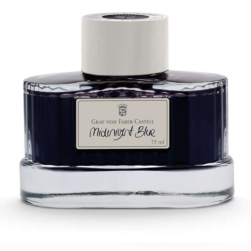 Graf von Faber-Castell tinta üveges 75ml éjkék
