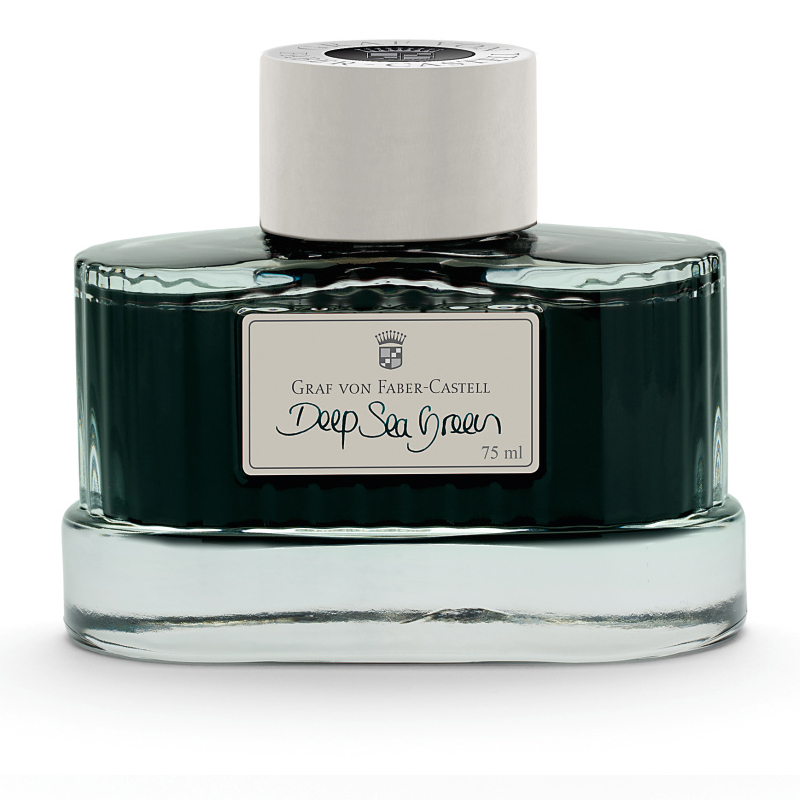 Graf von Faber-Castell tinta üveges 75ml mélytengeri zöld