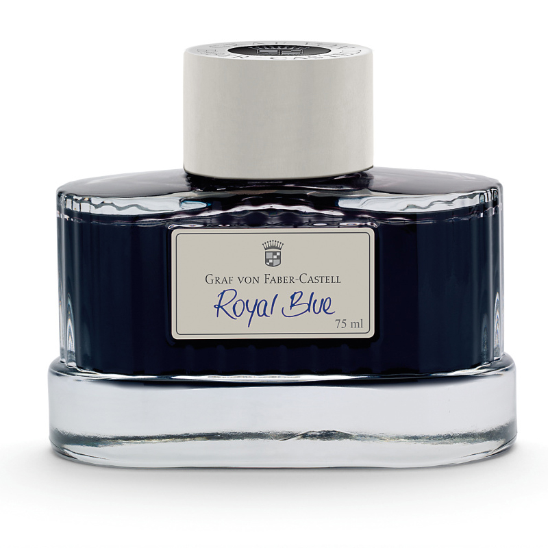 Graf von Faber-Castell tinta üveges 75ml királykék