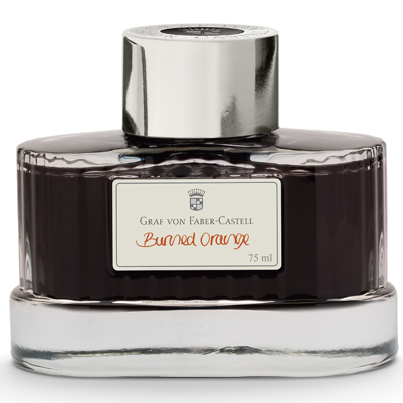 Graf von Faber-Castell tinta üveges 75ml égetett narancs