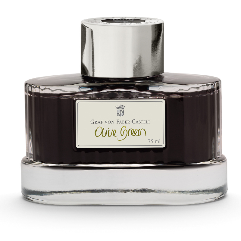 Graf von Faber-Castell tinta üveges 75ml olivazöld