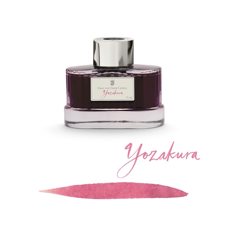 Graf von Faber-Castell tinta üveges 75ml yozakura rózsaszín