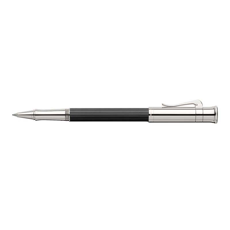 Graf von Faber-Castell roller toll CLASSIC EBONY platina bevonatú ébenfa
