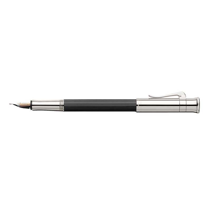 Graf von Faber-Castell töltőtoll platinum ébenfa M-es hegyű