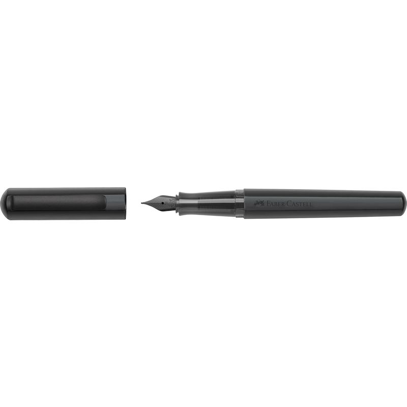 Faber-Castell töltőtoll HEXO matt fekete test M-es heggyel