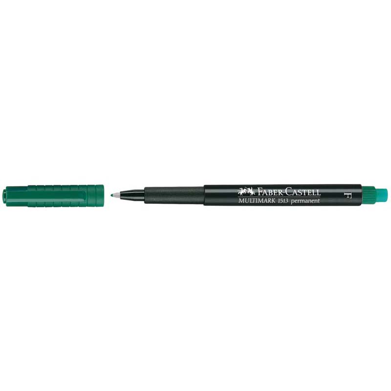 Faber-Castell fóliaíró filc, alkoholos F zöld