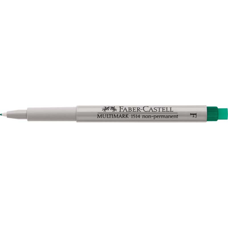Faber-Castell fóliaíró filc, F zöld
