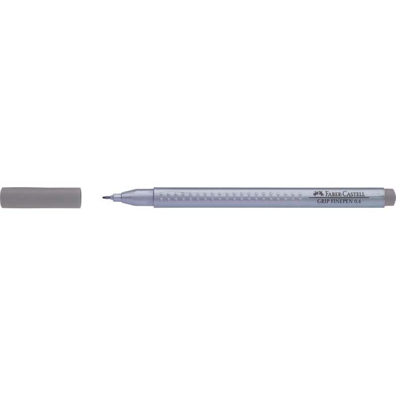 Faber-Castell tűfilc 0,4mm GRIP melegszürke