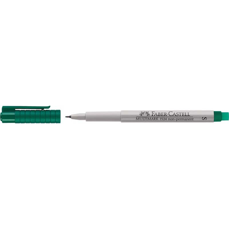 Faber-Castell fóliaíró filc, S zöld