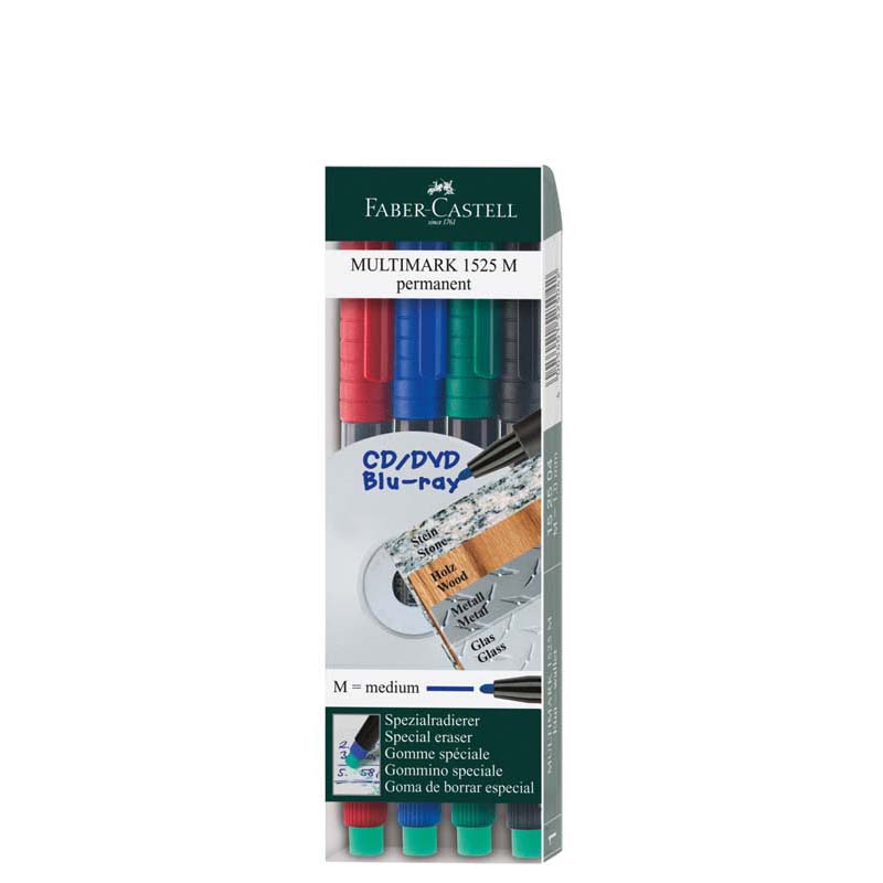 Faber-Castell fóliaíró filc, alkoholos M 4db