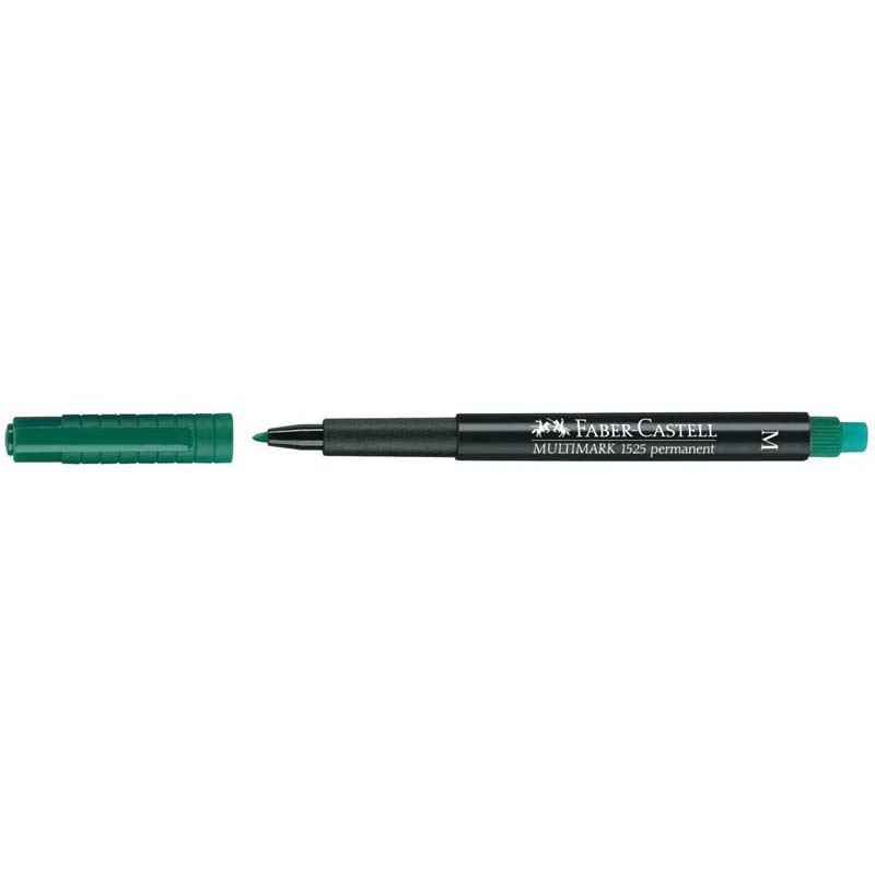 Faber-Castell fóliaíró filc, alkoholos M zöld