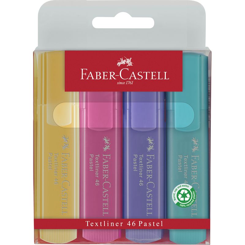 Faber-Castell szövegkiemelő készlet 4db-os 1546 superfluorescent