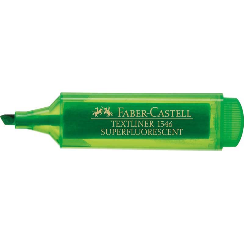 Faber-Castell szövegkiemelő 1546 superfluorescent zöld