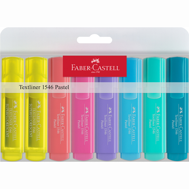 Faber-Castell szövegkiemelő készlet 8db-os 1546