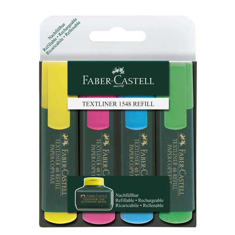 Faber-Castell szövegkiemelő 4db szett