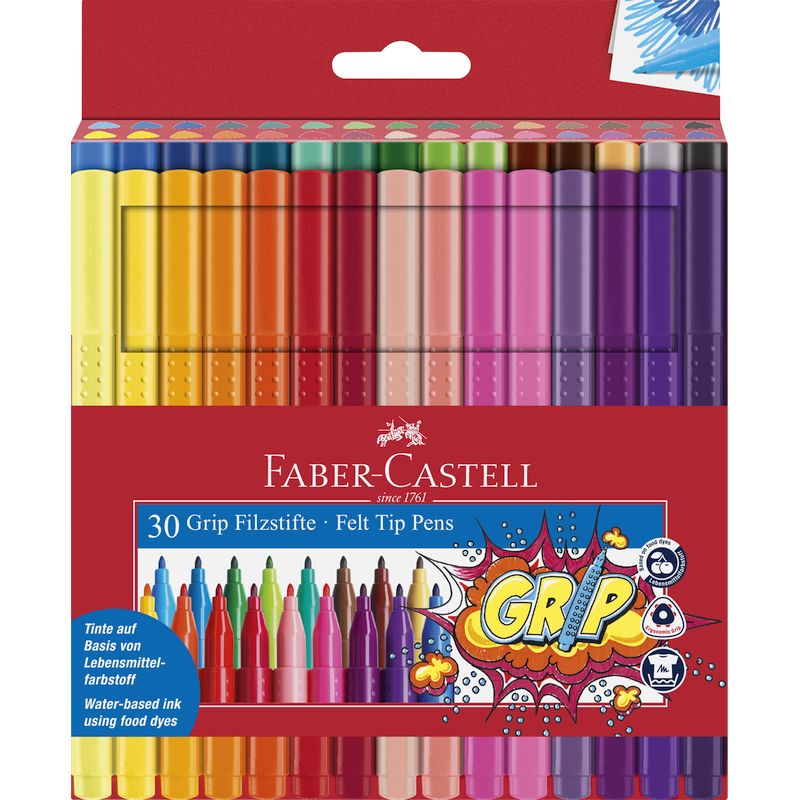 Faber-Castell filctoll készlet 30db-os GRIP