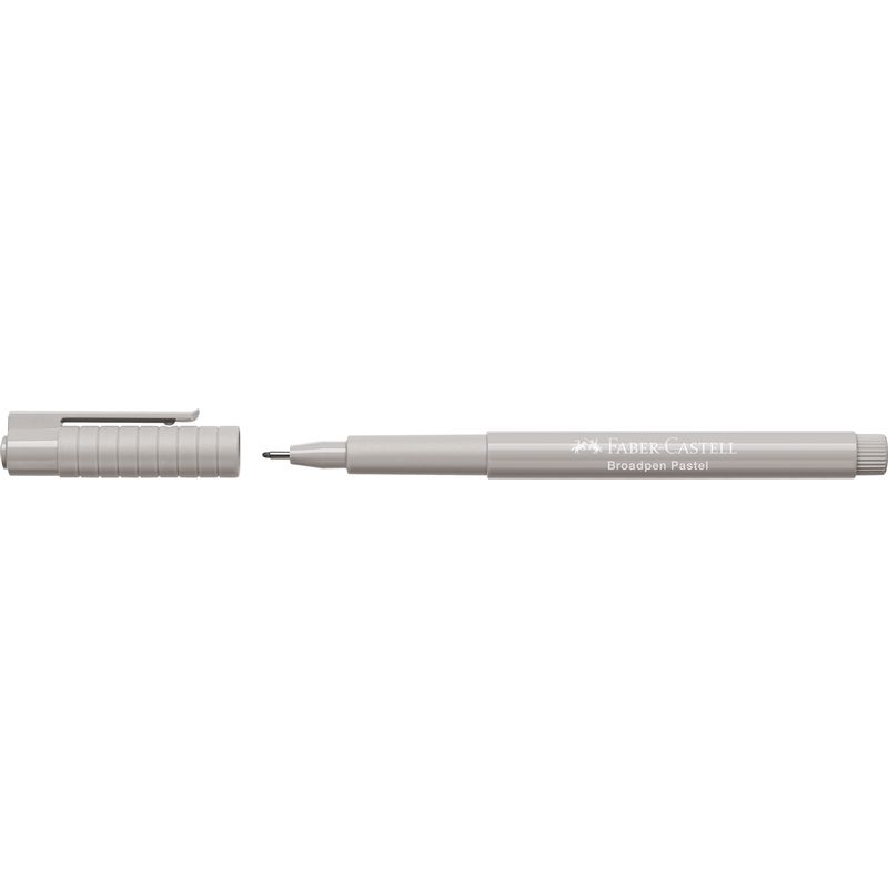 Faber-Castell tűfilc Broadpen 1554 pasztell szürke fineliner 0,8mm