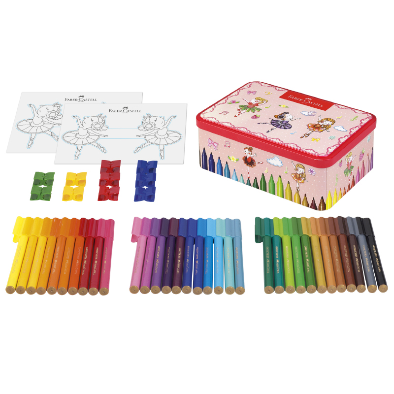 Faber-Castell filctoll készlet 33db-os CONNECTOR + kiegészítők 