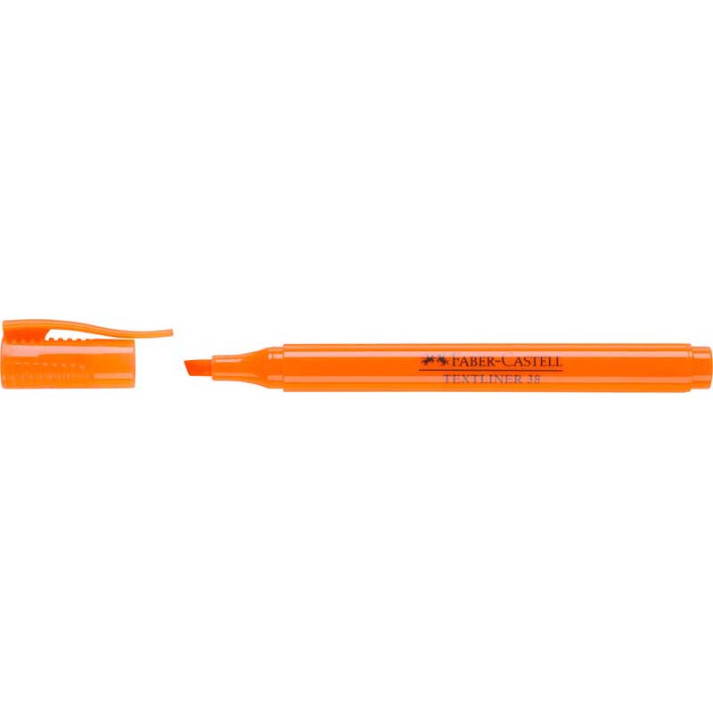 Faber-Castell szövegkiemelő 38 narancs 2 hegyvastagság