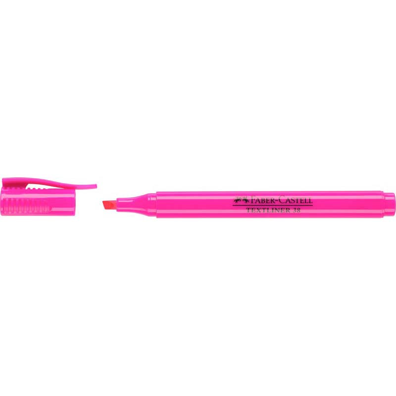 Faber-Castell szövegkiemelő 38 pink 2 hegyvastagság