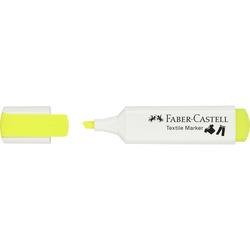 Faber-Castell textílfilc neon sárga