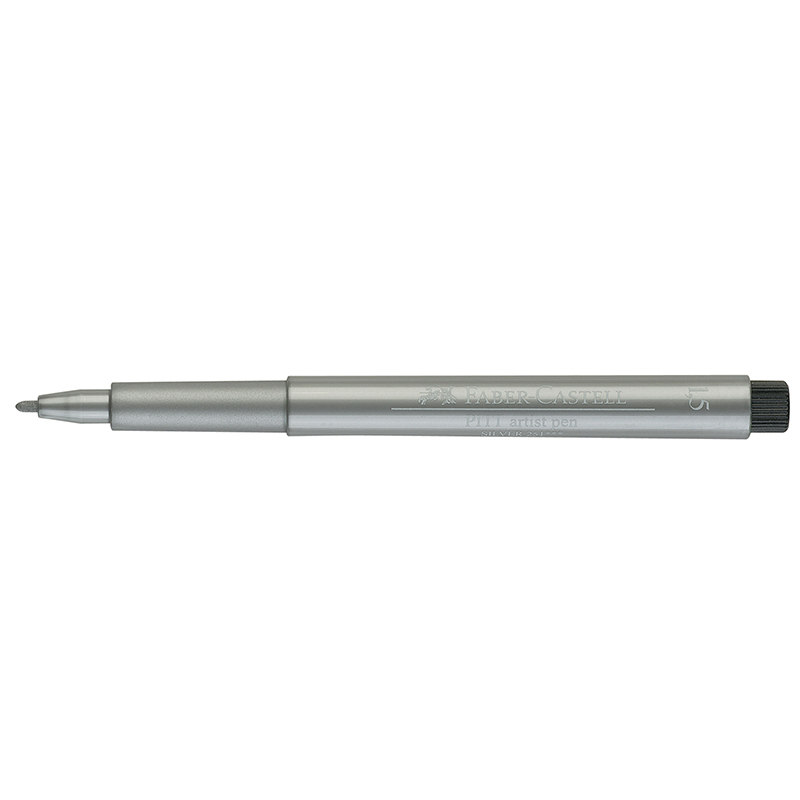 Art and Graphic művész filctoll PITT 1,5mm-es heggyel ezüst