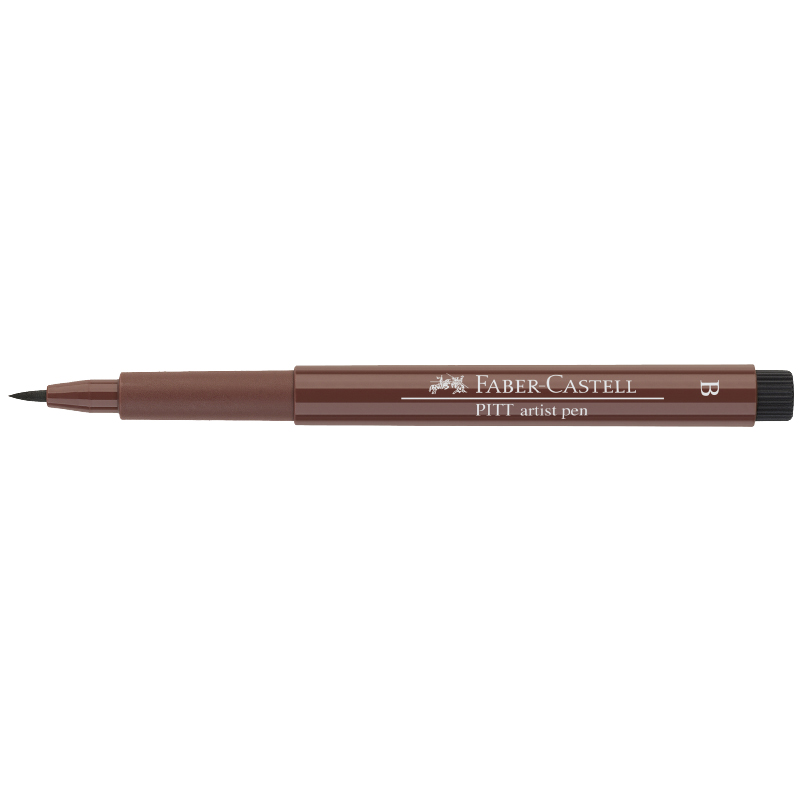 Faber-Castell Pitt művész filc B barna