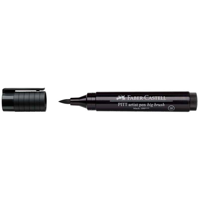 Faber-Castell Pitt művész filc B jumbo fekete