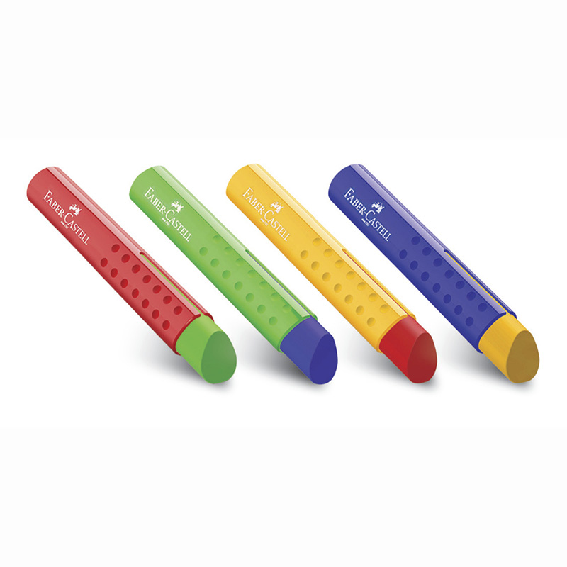 Faber-Castell radír GRIP TRI vegyes színek PVC-mentes