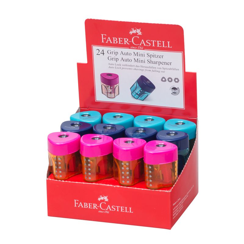 Faber-Castell GRIP hegyező mini trendi színek 2019 klf