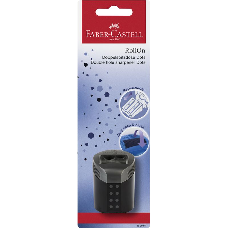 Faber-Castell hegyező RollOn pöttyös dupla tartályos klf. vegyes színben BL. 2023