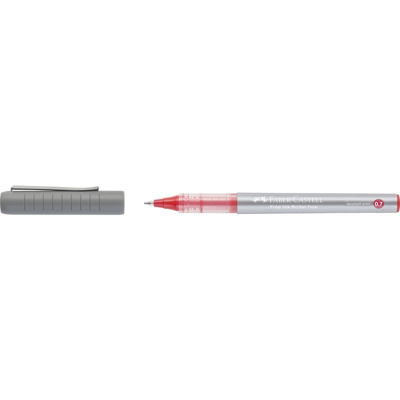 Faber-Castell FREE INK roller toll 0,7MM piros