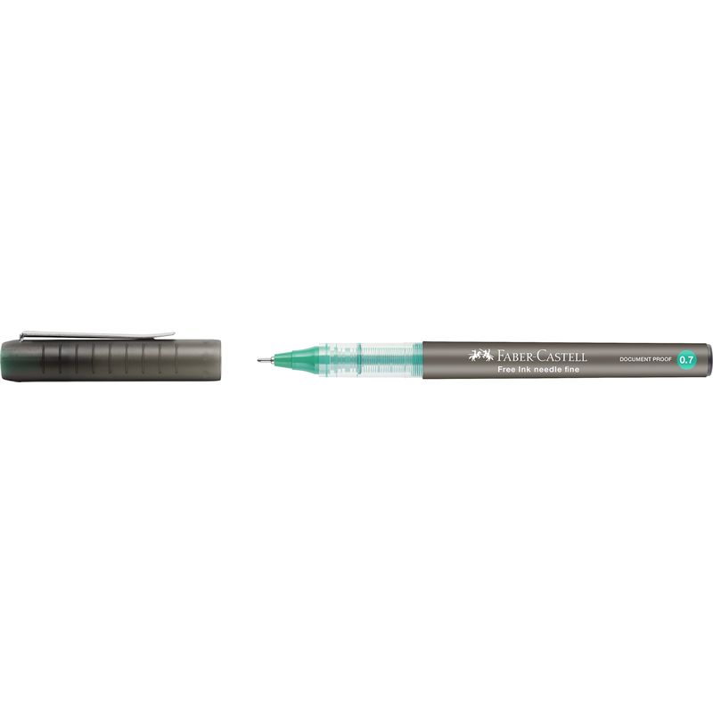 Faber-Castell roller toll 0,7mm NEEDLE zöld